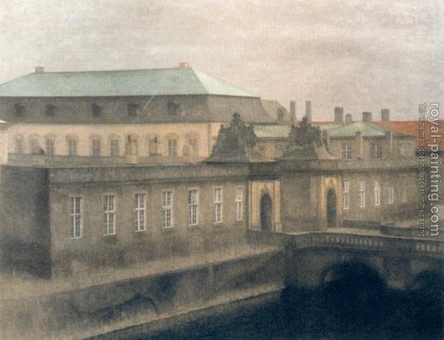 Vilhelm Hammershoi : Le Vieux Christiansborg